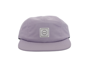 Kids Waterproof Five-Panel Hat in Lilac