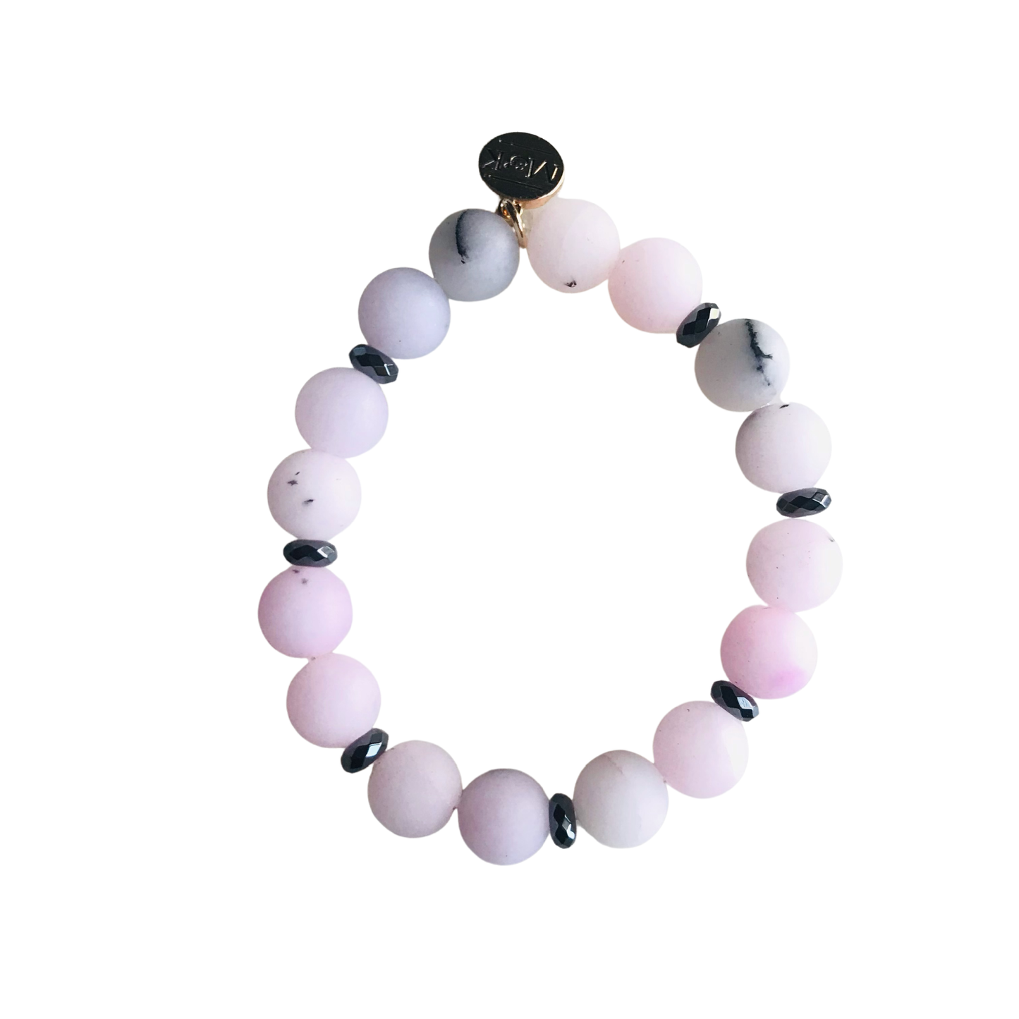 Cherry Blossom Jasper Stretch Bracelet