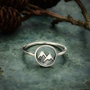Snow Capped Mountain Ring