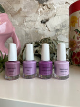 Load image into Gallery viewer, blank beauty nail polish- blues, purple, and neutrals
