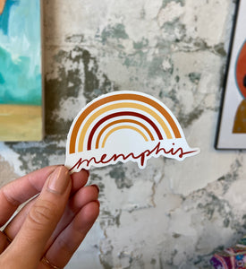 Memphis Rainbow Sticker