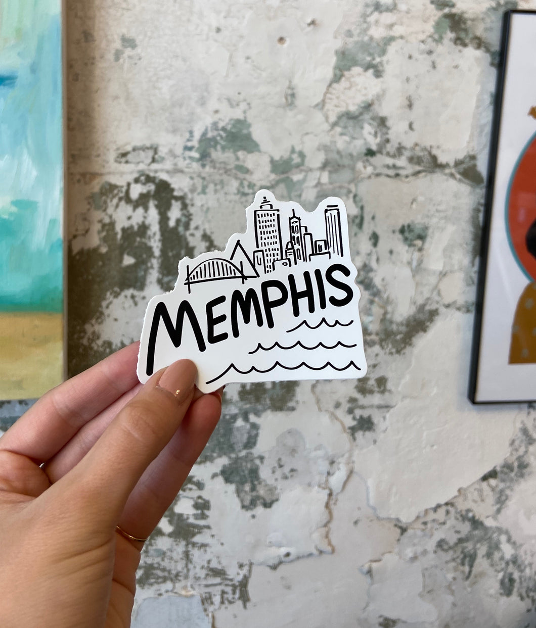Memphis Park Sticker